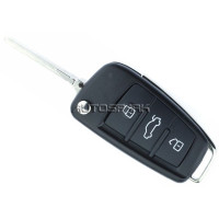 004AD001 - AKONEN, Κέλυφος κλειδιού Audi A2, A3, A4, A6, A8, TT