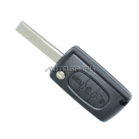 004PG012 - AKONEN, Κέλυφος κλειδιού Peugeot 407