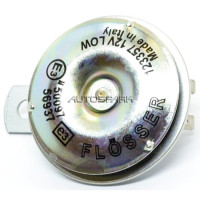123357 - FLOSSER, Κόρνα 12V Low tone (μπάσα) 340Hz 70mm