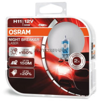 64211NL-HCB - OSRAM, Σετ Λάμπες 12V Night Breaker Laser Next Generation +150% H11 55W (σετ των 2)